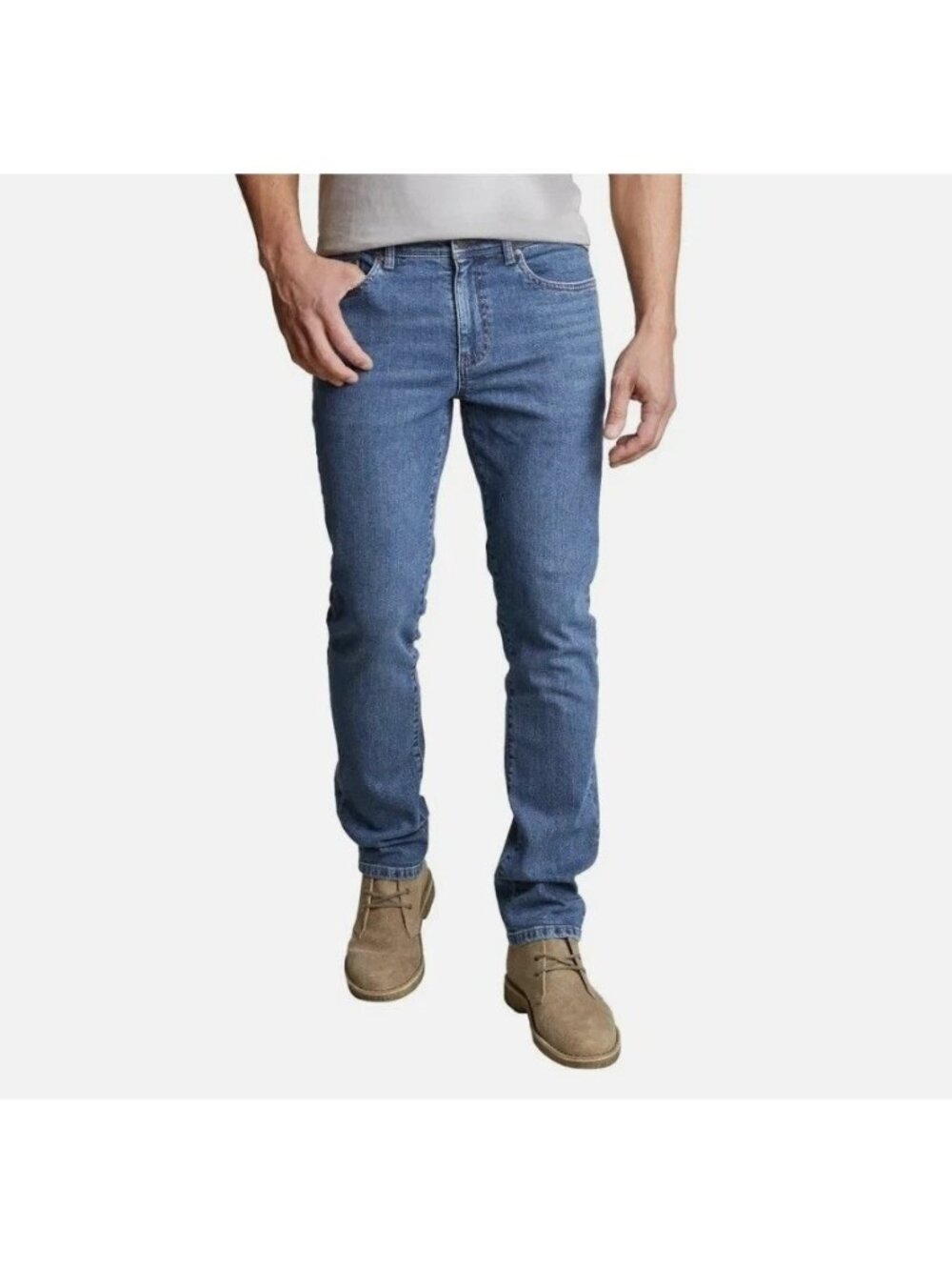 NWT English Laundry Men's 32x34 Blue Harrow Straight Fit Jeans Denim